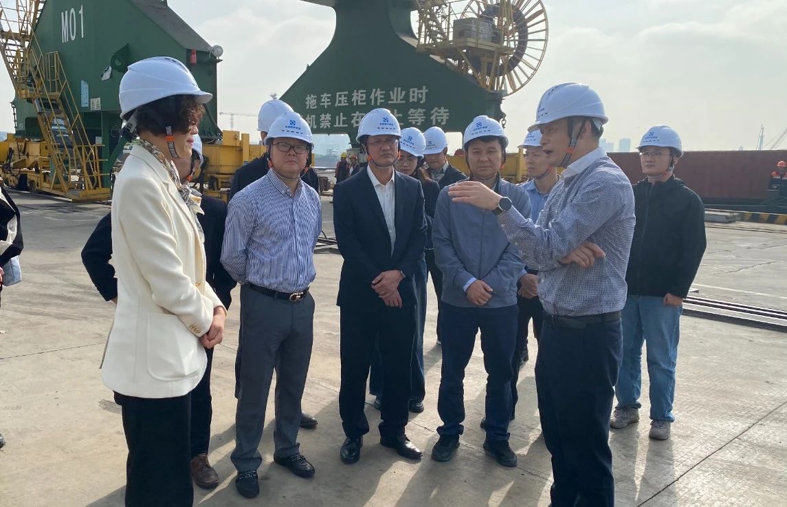 珠海市金灣區(qū)交通局到東莞港調(diào)研