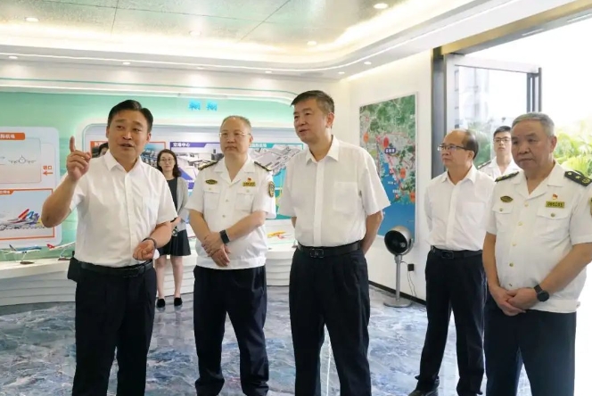 廣東海事局一行到東莞港務集團調研
