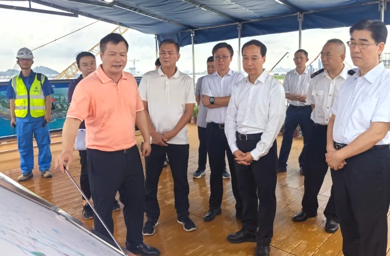 呂成蹊赴東莞港務(wù)集團(tuán)開展調(diào)研